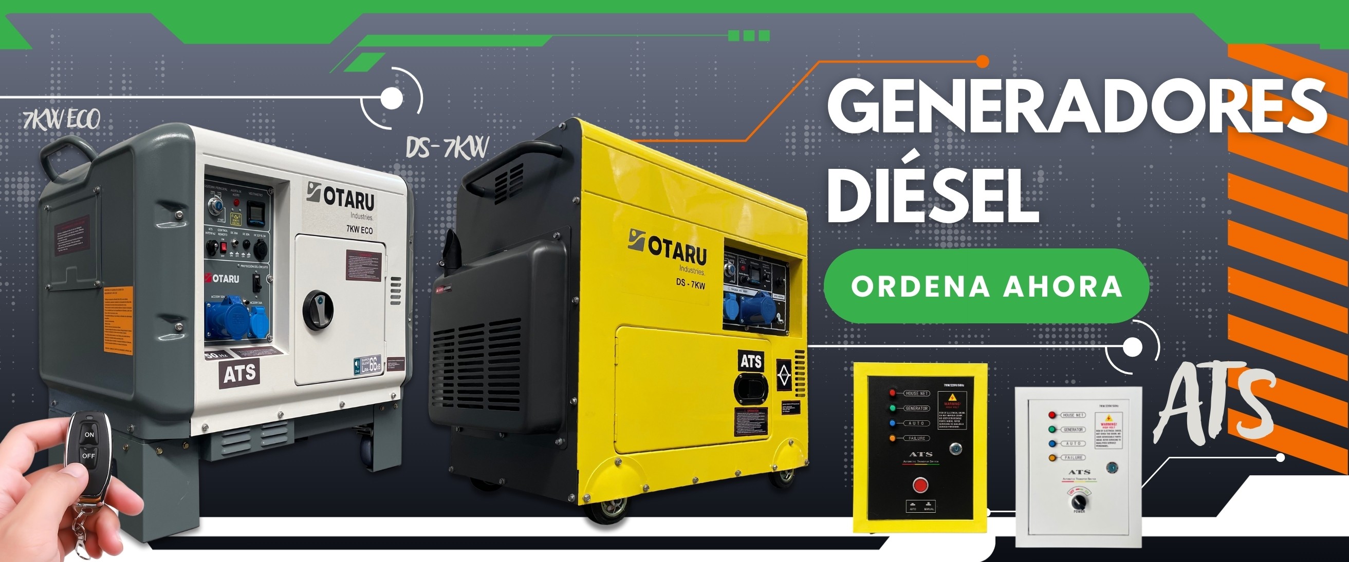 GENERADORES DIÉSEL OTARU